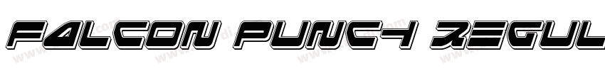 Falcon Punch Regular字体转换